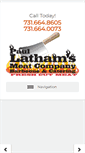 Mobile Screenshot of paullathamsmeatco.com